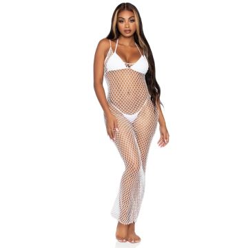Leg Avenue Grove Net Halterjurk - Wit-leg-avenue-grove-net-halterjurk-wit-4.jpg