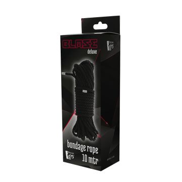 Luxe Bondage Touw 10 Meter - Zwart