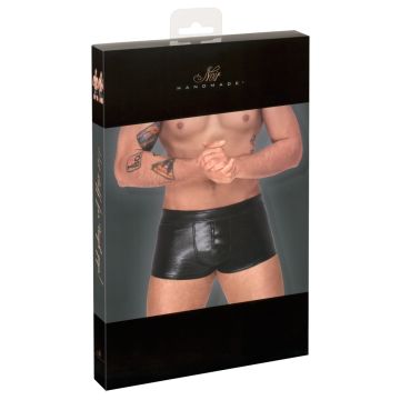 Noir Handmade Slangenprint Broekje Kort - Zwart