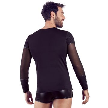 Sexy Shirt met Stijlvol Borstharnas