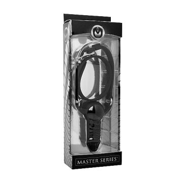 Siliconen Face Banger met Dildo - Zwart