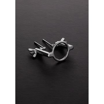 Vice Grip Urethral Stretcher - Geborsteld Staal