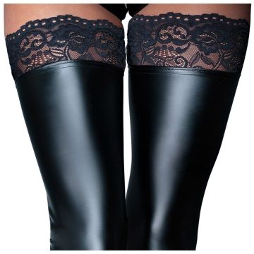 Wetlook Beenwarmers met Kant