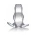 Anal Plug Clear View Hollow - Medium