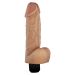 Vibrerende Dildo met Ballen en Eikel Vibrerende Dildo met Ballen en Eikel