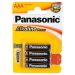 Panasonic AAA Batterijen - 4 Stuks Panasonic AAA Batterijen - 4 Stuks