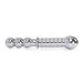 Spartan Steel Geribbelde Stalen Dildo - 19 cm Spartan Steel Geribbelde Stalen Dildo - 19 cm