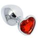 Buttplug met Hartvormige Basis - Medium Buttplug met Hartvormige Basis - Medium