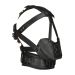 Master Series Leren Hoofdharnas met Muzzle - Zwart Master Series Leren Hoofdharnas met Muzzle - Zwart