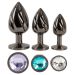 Anos Metalen Buttplug Set - Diverse Kleuren Anos Metalen Buttplug Set - Diverse Kleuren