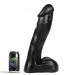 Dark Crystal Zwarte Dildo met Balzak Orlando - 38.5 cm Dark Crystal Zwarte Dildo met Balzak Orlando - 38.5 cm
