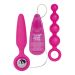 Roze Vibrerende Buttplug set Roze Vibrerende Buttplug set