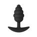 Buttplug F-83 Spir - Zwart