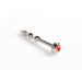 RVS Penis Plug met Juweel - Rood RVS Penis Plug met Juweel - Rood