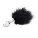 Anaal Plug met Zwarte Tail