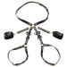 XR Brands Bondageharnas met Strikken M/L - zwart XR Brands Bondageharnas met Strikken M/L - zwart