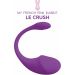Vibrerend Eitje Clara Morgane Le Crush - Paars Vibrerend Eitje Clara Morgane Le Crush - Paars
