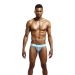Jockmail JM208 Jockstrap Gestreept - Lichtblauw Jockmail JM208 Jockstrap Gestreept - Lichtblauw