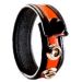 Leren Cockring 3-Snap - Zwart / Rood Leren Cockring 3-Snap - Zwart / Rood