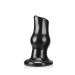 Oxballs - Pighole Deep-1 Hollow Plug - Red - Black Oxballs - Pighole Deep-1 Hollow Plug - Red - Black