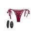 Sexy Slipje Met Bijbehorende Stimulator - Rood Sexy Slipje Met Bijbehorende Stimulator - Rood