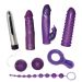 Paarse vibrator Set