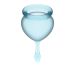 Satisfyer Feel Good Menstruatie Cup - Licht Blauw