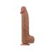 Realistische Dildo Sliding Skin 36 cm - Bruin