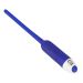 Vibrerende Siliconen Holle Dilator - Blauw 