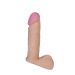 Vac-U-Lock Realistische Dildo Huidskleur - 18 cm