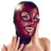 Hoofdmasker met Neusgaten - Zwart / Rood