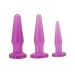 Paarse Buttplug - Set van 3