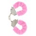Pluchen Handboeien - Roze