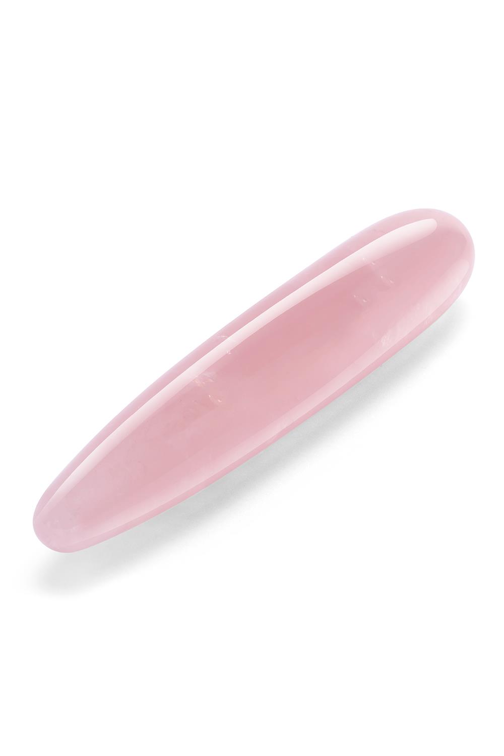 Dildo Wand Crystal Slim Quartz - Roze