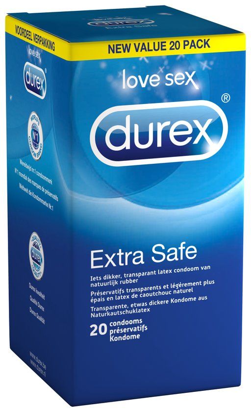 Condooms Durex Extra Safe 20 st