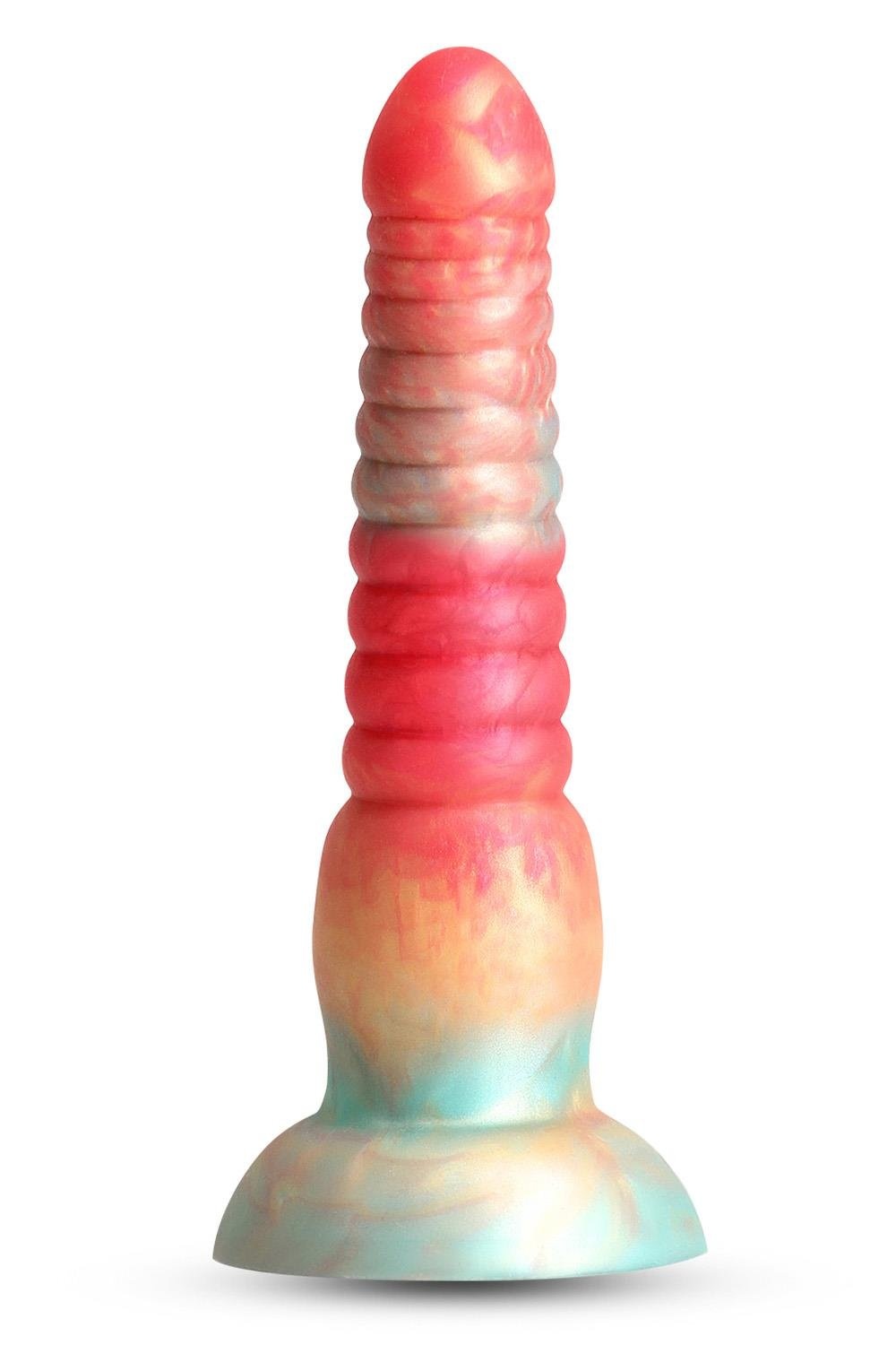 Stacked Dildo 16 cm - Rood/Goud