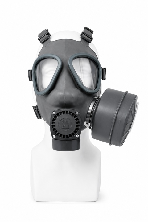 M61 Type 3 Fins gasmasker met Zijfilter