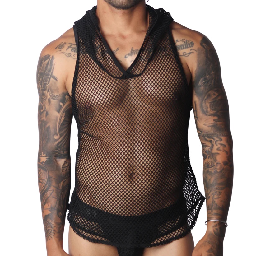 Gigo Provocative Shirt Hoody - Zwart