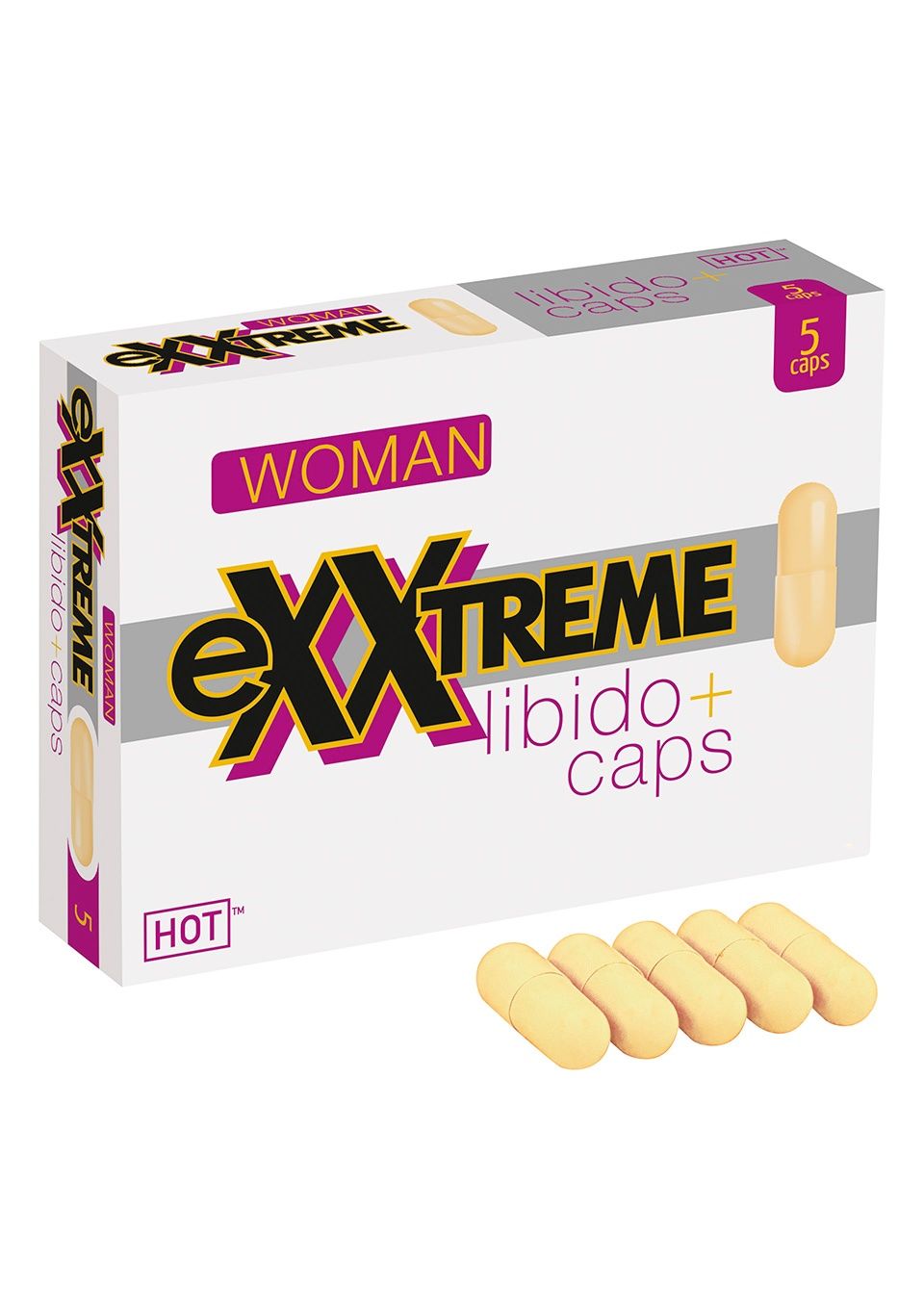 eXXtreme Libido Caps Woman - 5 Stuks