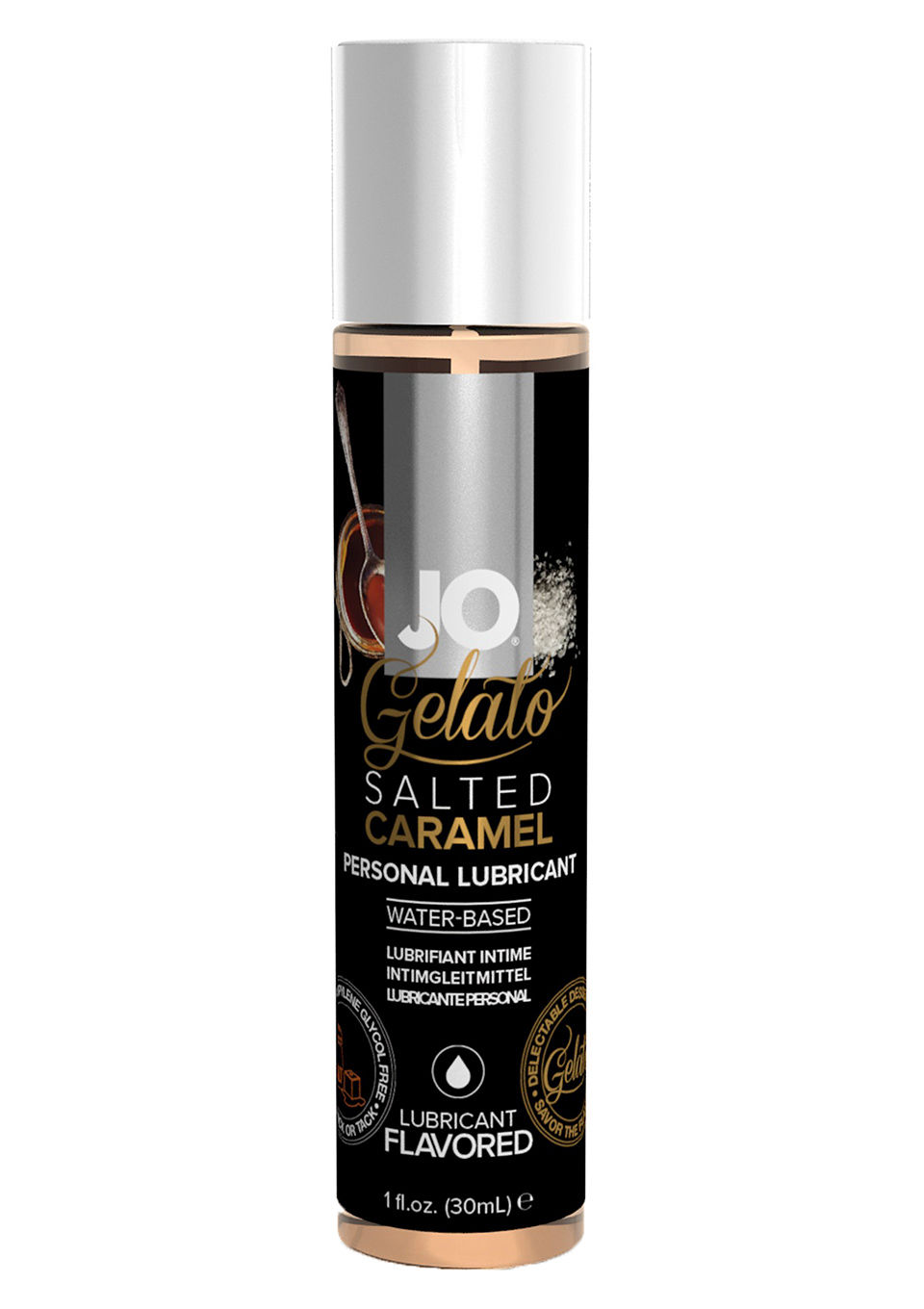 JO Gelato Eetbaar Glijmiddel Salted Caramel - 30 ml