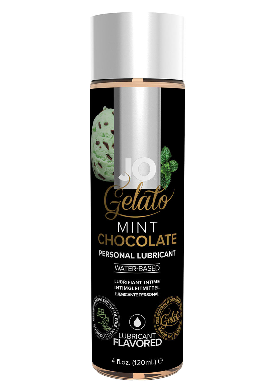 JO Gelato Eetbaar Glijmiddel Mint / Chocolade - 120 ml
