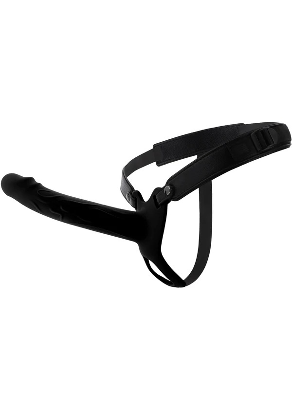 Holle Penis Strap-on 16cm - Zwart