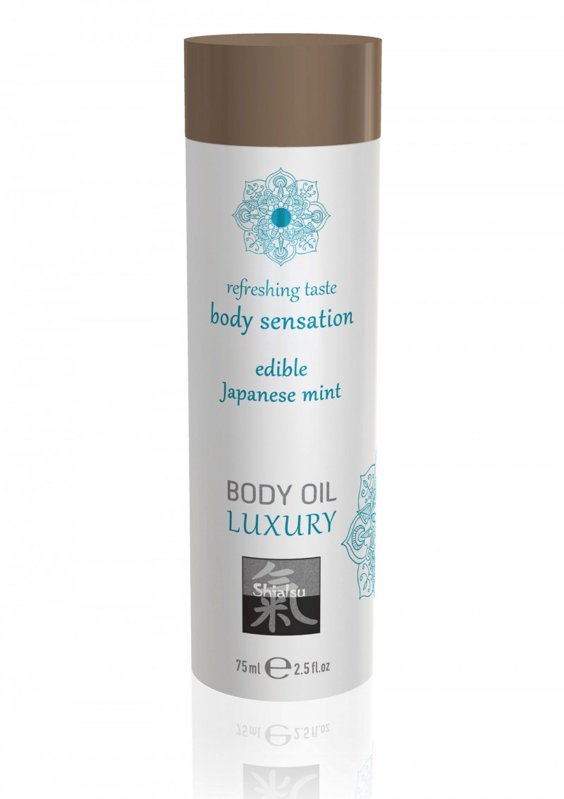 Luxe Eetbare Body Olie - Mint
