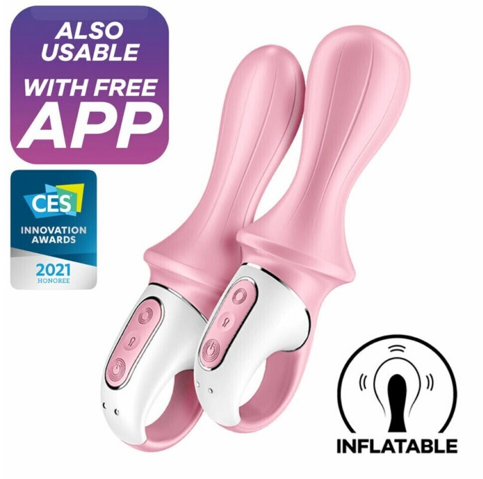 Satisfyer Air Pump Booty 5 Plus Opblaasbare Vibrator