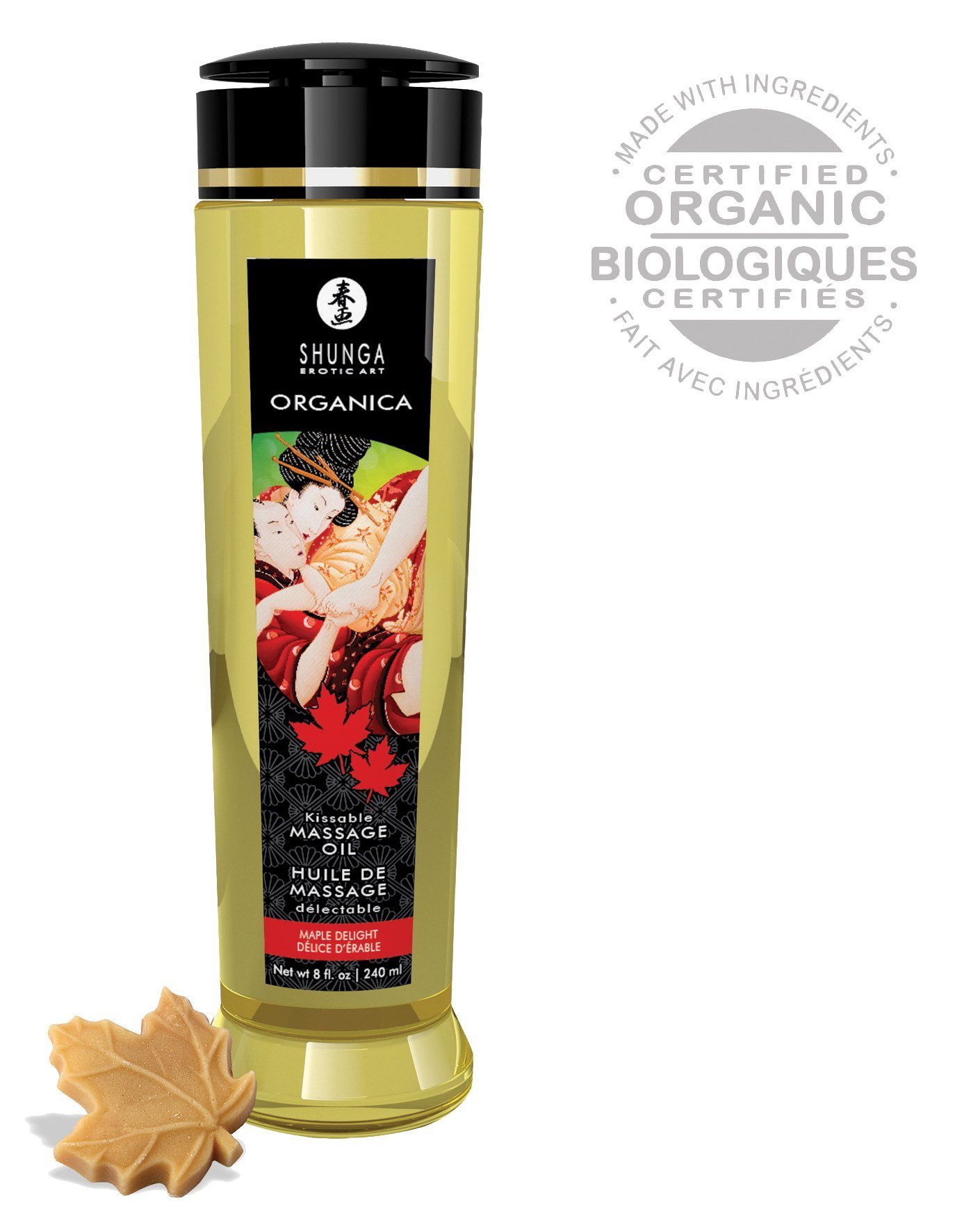 Shunga - Organica Massage Olie Maple Delight 240 ML