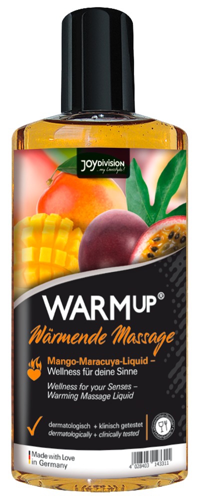 Warm-up Massage Olie - Mango+Maracuja 