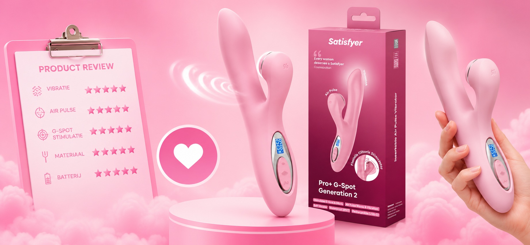 Maxime Test: Satisfyer Pro+ G-Spot Vibrator