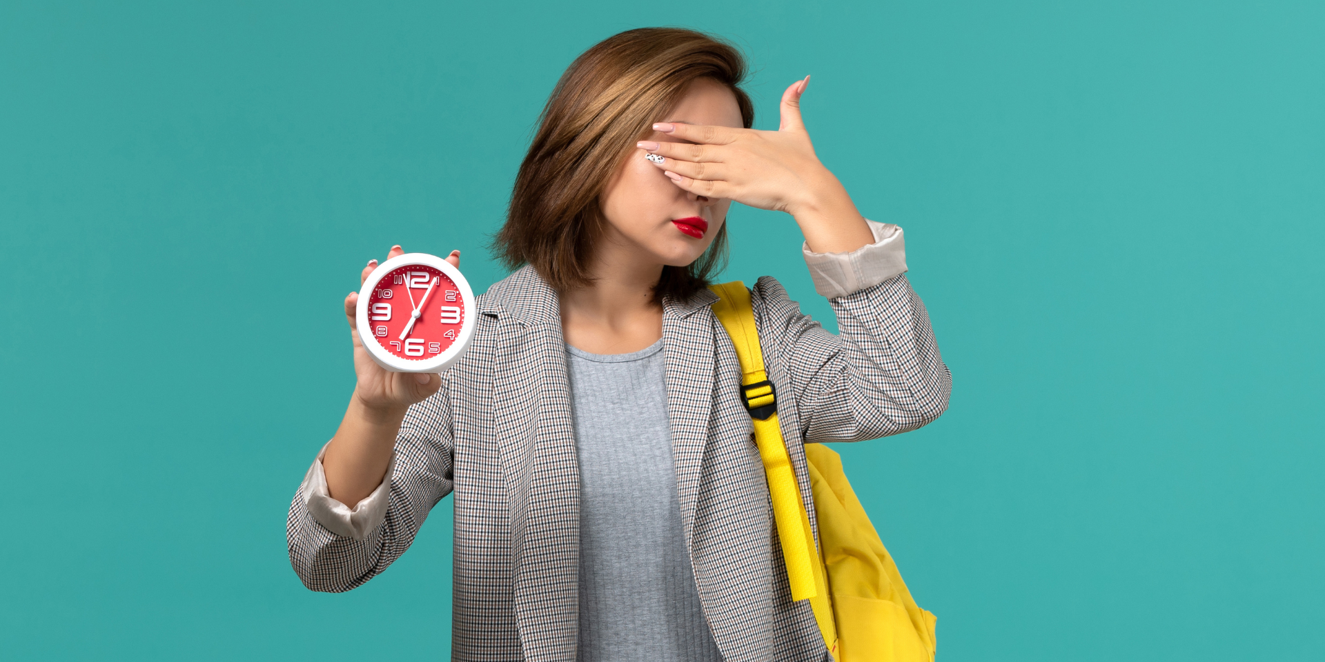 vrouw-met-clock