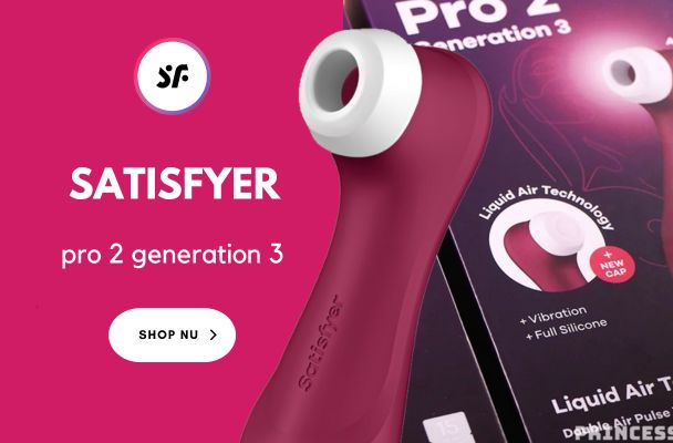 Satisfyer Pro 2 Generation 3 (Met App Control) - Rood