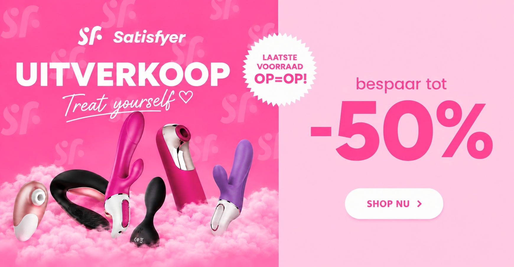 Satisfyer uitverkoop